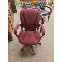 Red Swivel Office Chair!