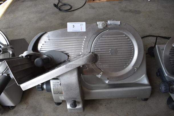 BEAUTIFUL! Hobart Model 2812 Stainless Steel Commercial Countertop Meat Slicer. 120 Volts, 1 Phase. 30x26x23. Tested and Working!