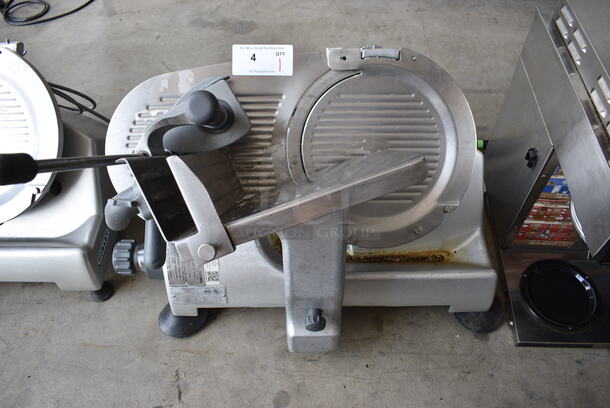 BEAUTIFUL! Hobart Model 2812 Stainless Steel Commercial Countertop Meat Slicer. 120 Volts, 1 Phase. 26x26x24. Tested and Working!