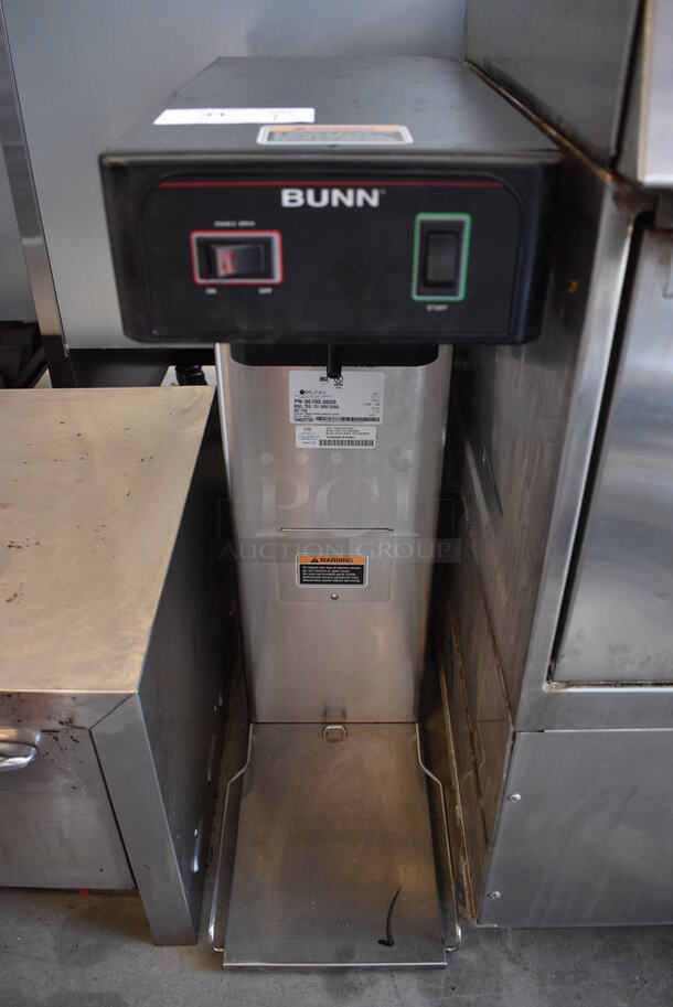 NICE! 2016 Bunn Model TB3Q Stainless Steel Commercial Countertop Iced Tea Machine. 120 Volts, 1 Phase. 11.5x22x34.5