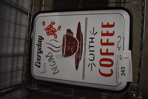 Coffee Sign. 12x16