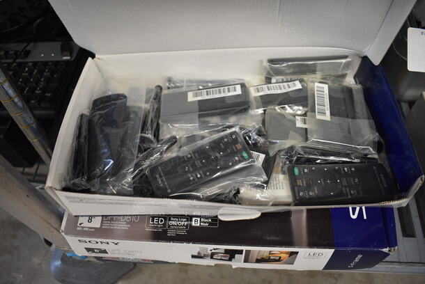 ALL ONE MONEY! Lot of 2 Boxes of Remotes!