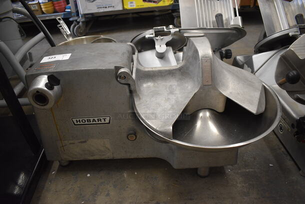 GREAT! Hobart Model 84186 Metal Commercial Countertop Buffalo Chopper w/ S Blade. 115 Volts, 1 Phase. 32x21x18