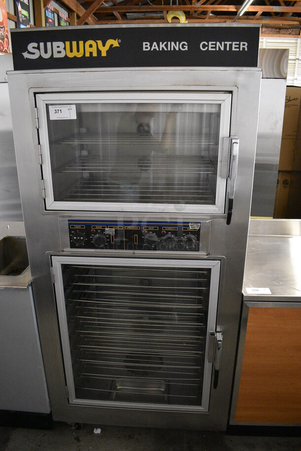 AWESOME! Duke Model SUB123 Stainless Steel Commercial Electric Powered Oven Proofer on Commercial Casters. 208 Volts, 3 Phase. 36x25x77