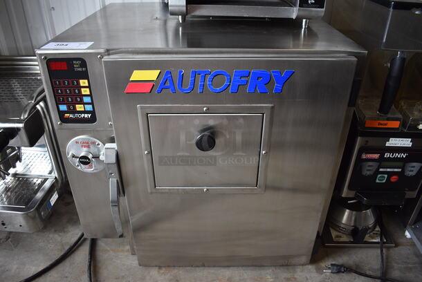 GORGEOUS! Autofry Model MTI-10 Stainless Steel Commercial Countertop Electric Powered Ventless Fryer. 240 Volts, 1 Phase. 27x26x25