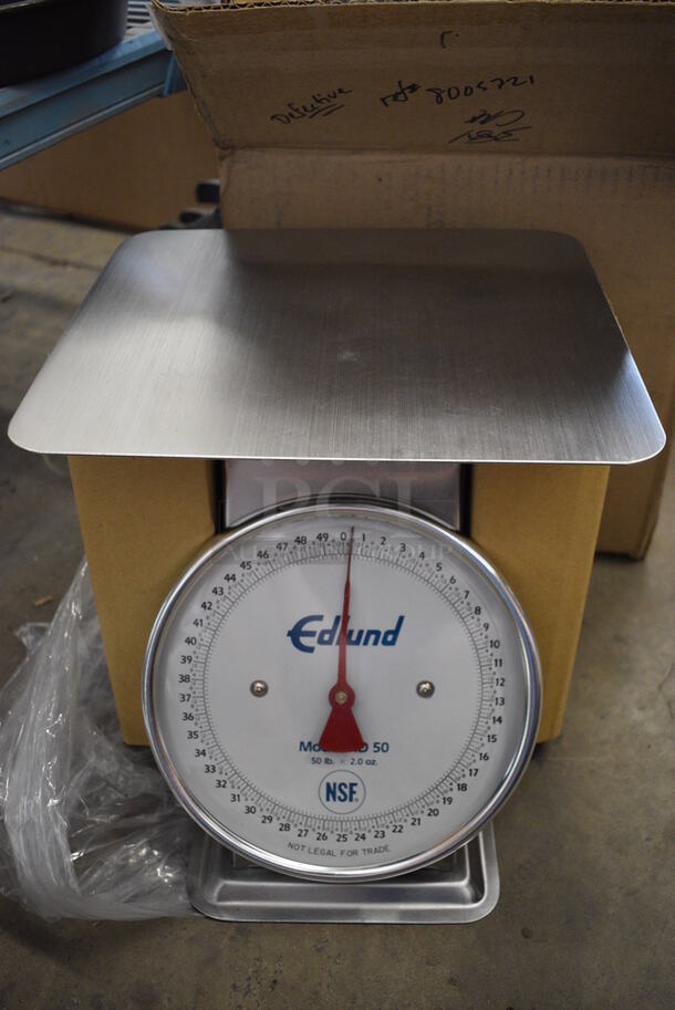 BRAND NEW IN BOX! Edlund Metal Commercial Countertop Food Portioning Scale. 10x12x11