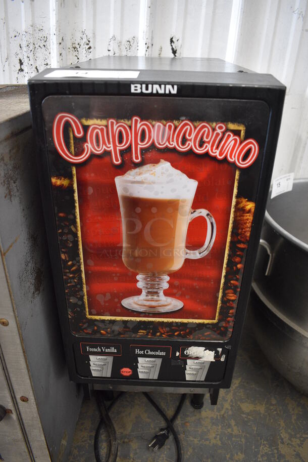 NICE! Bunn Metal Commercial Countertop Cappuccino Machine. 11x23x29