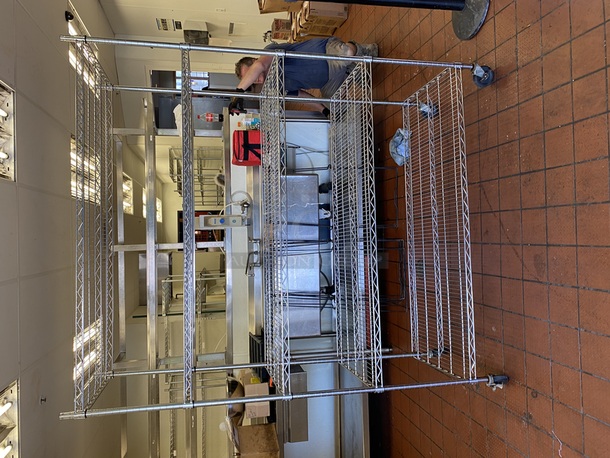 SWEET 5 Shelf Wire Rack on Commercial Casters.
24x60x76-1/2 - Image 1 of 1