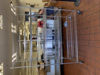 SWEET 5 Shelf Wire Rack on Commercial Casters.
24x60x76-1/2