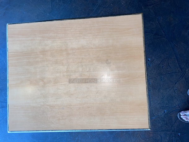 DEAL! (2) Classic Wooden Dining Room Table - 2 Top with Metal Base.

30x24x29-1/2

2x Your Bid.

This lot located on site in Modesto, CA. Pick-up is scheduled for the weekend of 28-AUG-2020. Shipping is Available. Winning Bidder Must Contact PCI Auctions Southwest by 26-AUG-2020 to Confirm Shipping or Pick-Up Arrangements. - Image 3 of 3