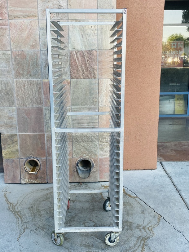 SWEET! Sheet Pan Rack on Commercial Casters. - Image 3 of 5