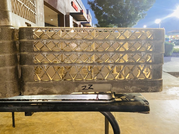 Lot of (3) Rack Master By Traex - TR-D Glass Racks 19-1/2x19-1/2x8-3/4    3x Your Bid - Image 5 of 6