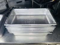 NICE! Lot of (5) Vollrath Anti-Sieze Full Size 4" Drop In Pans.

5x Your Bid