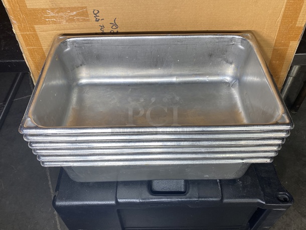 NICE! Lot of (5) Full Size 6" Drop In Pans. 5x Your Bid - Image 4 of 4