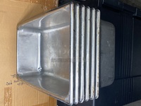 NICE! Lot of (6) Full Size 6" Drop In Pans. 

6x Your Bid
