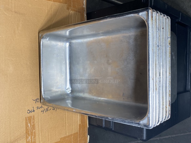 NICE! Lot of (6) Full Size 6" Drop In Pans. 

6x Your Bid - Image 2 of 3