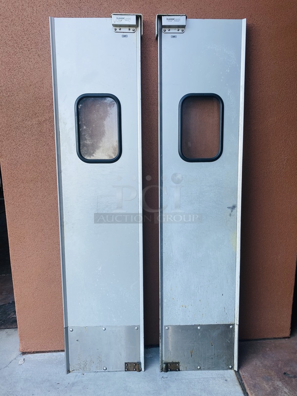 (2) Eliason Swing Doors. Includes all hardware. 82-1/4x19-1/4

2x Your Bid - Image 3 of 4