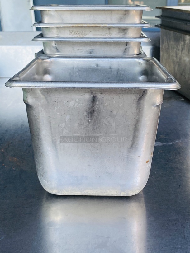 SWEET!! 5 Stainless Steel Anti-Jam 1/6 Pans.

5x Your Bid - Image 3 of 6