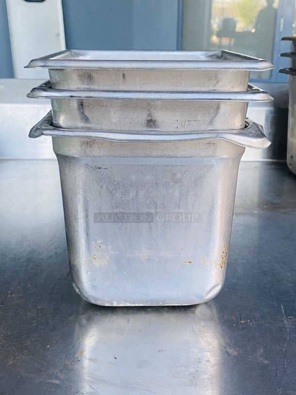 SWEET!! 5 Stainless Steel Anti-Jam 1/6 Pans.

3x Your Bid - Image 2 of 7