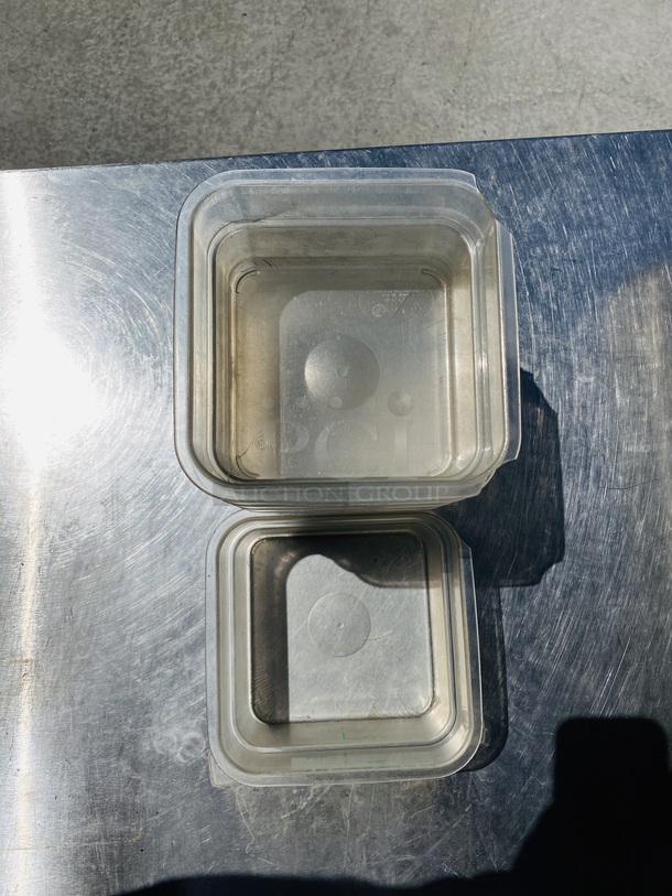Lot of (6) 2 Quart Polycarbonate Container - Image 3 of 3