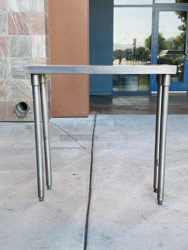 SLIM! Stainless Steel Work Table/Equipment Stand.

18x12x36 - Image 2 of 7