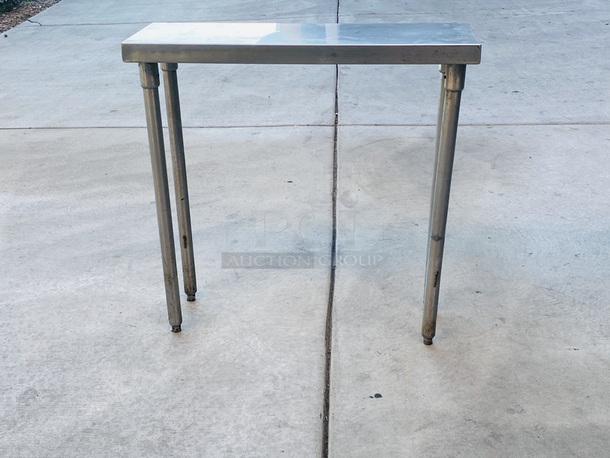 SLIM! Stainless Steel Work Table/Equipment Stand.

18x12x36 - Image 4 of 7