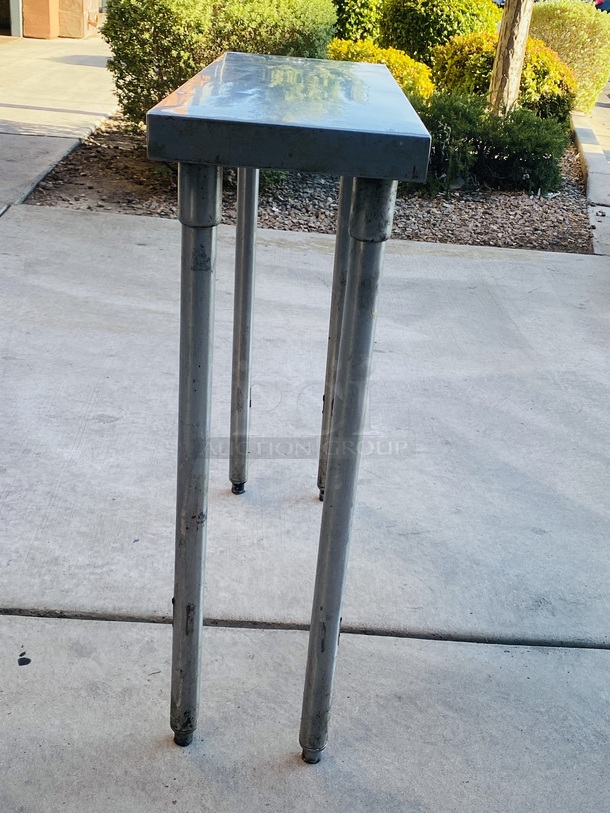 SLIM! Stainless Steel Work Table/Equipment Stand.

18x12x36 - Image 5 of 7
