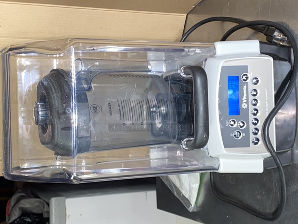 BRAND NEW! Vita-Mix 48oz Commercial Food Preparing Machine. Never Used.120v, 50/60Hz, 15AmpsItem Width	8.5 inchesItem Depth	10.7 inchesItem Height	18 inches - Image 1 of 4