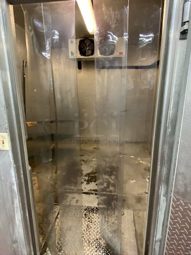 DEAL OF THE DAY!!! Combination Walk-In Cooler-Freezer Combo Unit with an Independent Compressor and Remote Condenser. This Lot contains (1) Walk-In Freezer, (1) Large Walk-In Produce Cooler and (1) Walk-In Butcher's (Meat) Cooler. Each unit's Remote Condenser is located on the roof. The unit is in Great Condition and, in perfect working order. All documentation associated with this equipment in on hand and will be provided to the wining bidder.      PLEASE BE ADVISED: This unit is onsite in Modesto, California. It is the responsibility of the winning bidder to remove the Walk-In Remote Units (3) located on the roof. The Winning bidder MUST contact PCI Auctions Southwest no later than 26-AUG-2020 to make/confirm arrangements for removal. The REMOVAL DATE IS NOT SCHEDULED UNTIL THE WEEKEND OF: 28-AUG-2020. If there is an issue with this date, please advise As Soon As Possible so we can make every effort to accomodate.    3x Your Bid - Image 4 of 11