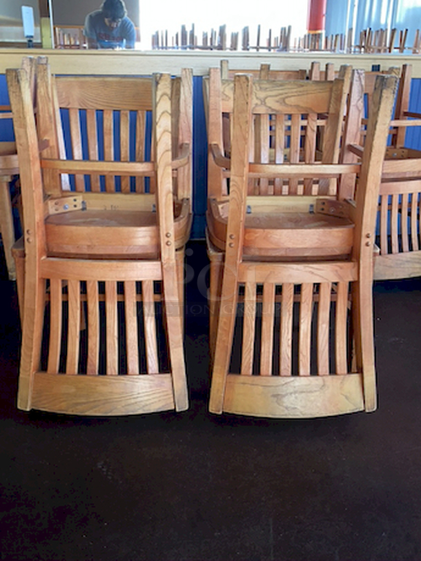 AMAZING! Wood Dining Room Table Seats 4 48x30x29-1/2     This lot located on site in Modesto, CA. Pick-up is scheduled for the weekend of 28-AUG-2020. Shipping is Available. Winning Bidder Must Contact PCI Auctions Southwest by 26-AUG-2020 to Confirm Shipping or Pick-Up Arrangements. - Image 6 of 8