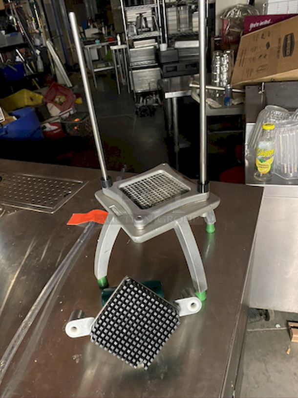 AWESOME! Garde DC14 1/4" Heavy-Duty Vegetable Dicer.

Width:	8 Inches
Depth:	8 Inches
Height:	18 Inches - Image 2 of 2