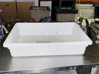 SWEET! Cambro 18266P 26" x 18" x 6" White Poly Food Storage Box.

4x Your Bid