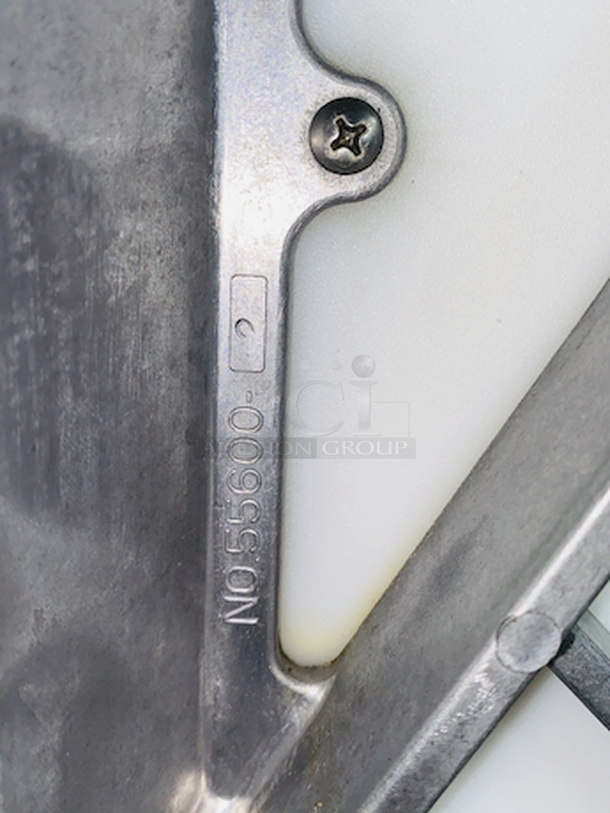 RAZOR SHARP! Nemco 55600-2 1/4" Easy Tomato Slicer and Table Stop.
8x15x8

Razor sharp stainless steel blades create uniform, 1/4" thick slices without squeezing or crushing
Compact, portable design allows for use on any countertop and provides easy storage
Ergonomic vertical handle for effortless slicing
Protective guards keep hands safe during use
Rubber feet prevent slipping to ensure maximum stability - Image 7 of 8