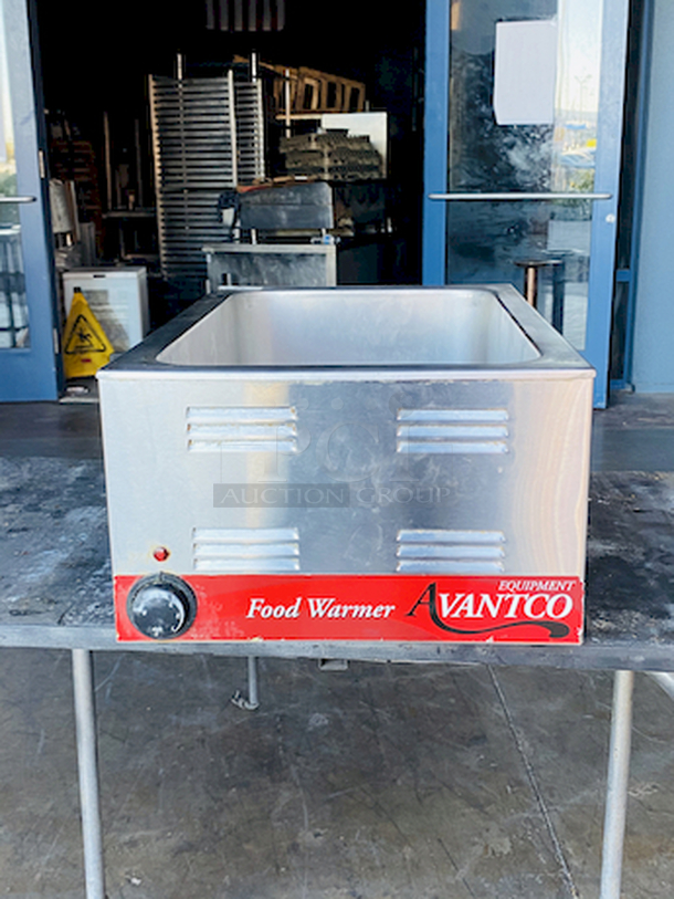 NICE! Avantco Warmer. 1200w 120v 60hz. Tested. Gets HOT QUICK! 14-5/8x22-1/2x9-1/8 - Image 2 of 6