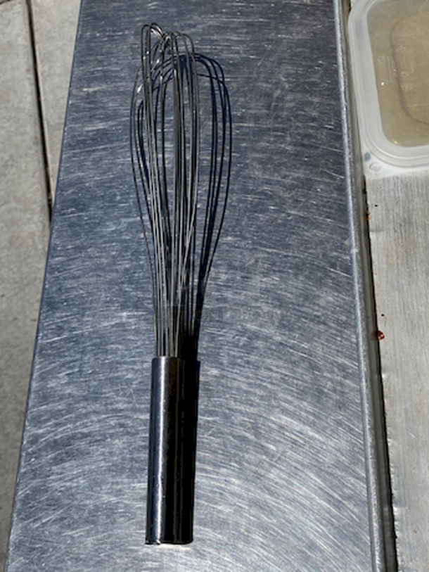 Large Stainless Steel Whisk.