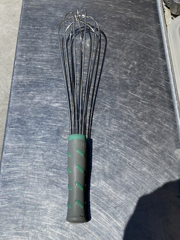 ULTRA LAX!! Ergonomic, Coated for Grip and Comfort Medium Whisk!! 

Don't Miss OUT!  - Image 1 of 1