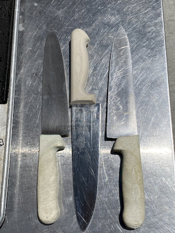 TRIPLE LOT!! (3)  First Street NO1278,  8" Chef's Knife - German Steel - High Carbon - Molybdenum German Steel - X50 CR Mo V15

3x Your Bid - Image 2 of 3