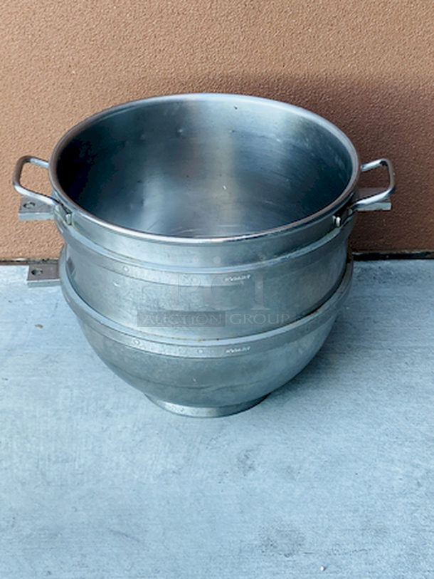 CHERRY!! Hobart Leagcy HL60 60 Quart Mixing Bowl. Originally Used With Lot #1.  Bowl Dolly not included but, available. - Image 3 of 8