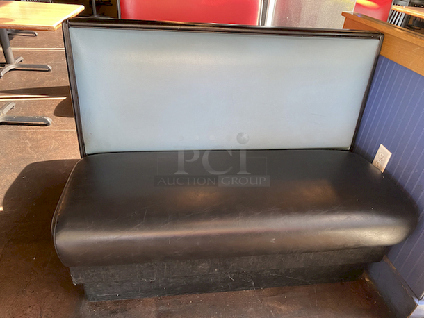 AWESOME! Booth Seating. Double Sided Seating. Black with Light Blue Back.

Approximately 44W X 48D X 18H SEAT, 35H



This lot located on site in Modesto, CA. Pick-up is scheduled for the weekend of 28-AUG-2020. Shipping is Available. Winning Bidder Must Contact PCI Auctions Southwest by 26-AUG-2020 to Confirm Shipping or Pick-Up Arrangements. - Image 2 of 3
