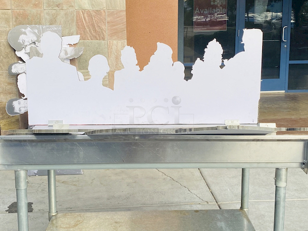 AWESOME! Beatle Cut Out.

49-3/4x1/2x20-1/2 - Image 2 of 2