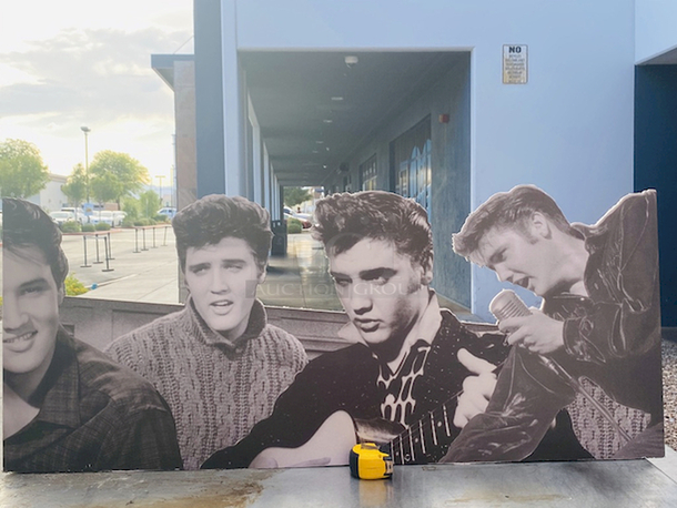 AWESOME! Elvis Cut Out. Styrofoam Center

49-1/2x1/2x20 - Image 1 of 3