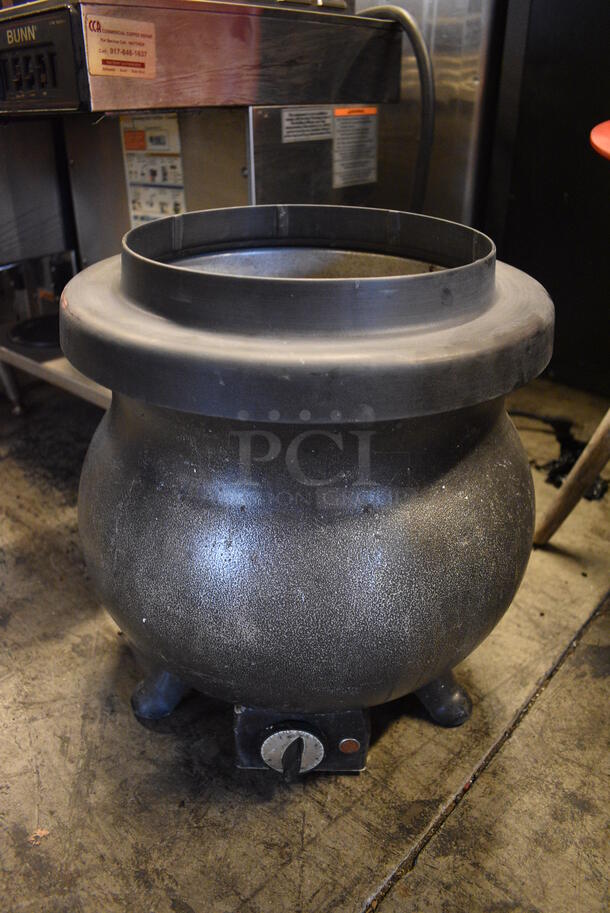 Frontier Metal Commercial Countertop Soup Kettle Food Warmer. 120 Volts, 1 Phase. 13x13x15. Tested and Working! - Image 1 of 5