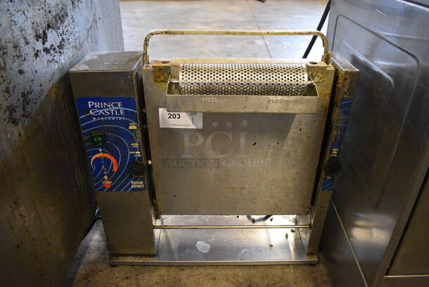 NICE! Prince Castle Stainless Steel Commercial Countertop Vertical Contact Toaster. 25x12x28