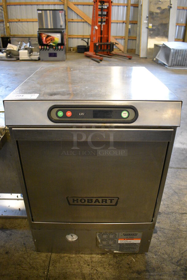 FANTASTIC! Hobart LXI Stainless Steel Commercial Undercounter Dishwasher. 24x25x34 - Image 1 of 7