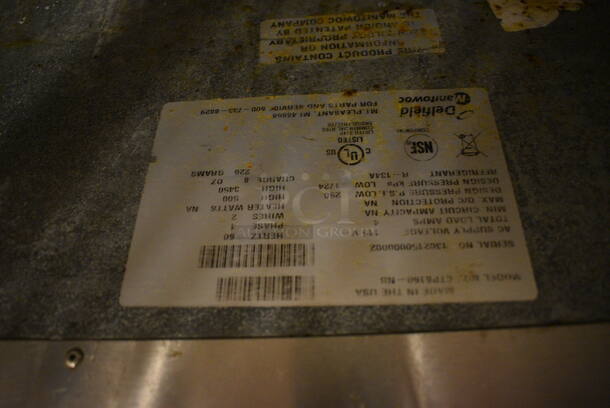 NICE! 2013 Delfield Model CTP8150-NS Stainless Steel Commercial Countertop Fountainette. 115 Volts, 1 Phase. 60x17x12. Tested and Working! - Image 6 of 6