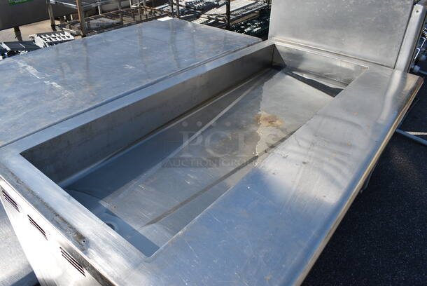 Stainless Steel Commercial Steam Table. 60x32x36 - Image 3 of 4