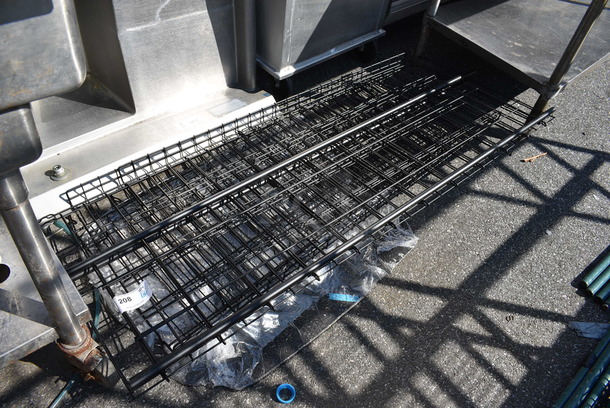 ALL ONE MONEY! Lot of Black Shelving Pieces! - Image 1 of 3