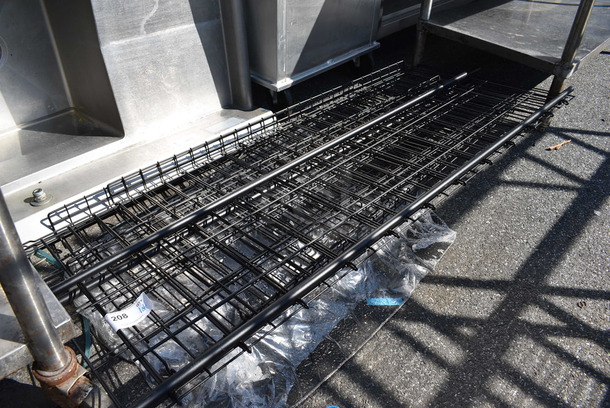 ALL ONE MONEY! Lot of Black Shelving Pieces! - Image 2 of 3