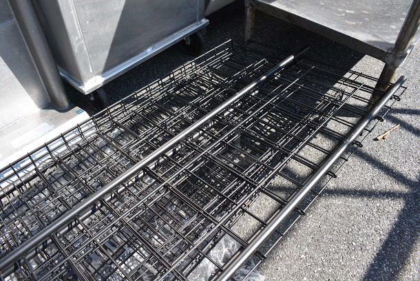 ALL ONE MONEY! Lot of Black Shelving Pieces! - Image 3 of 3