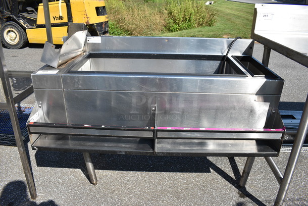 Glastender Stainless Steel Commercial Ice Bin w/ Speedwell. 48x24x34 - Image 2 of 6